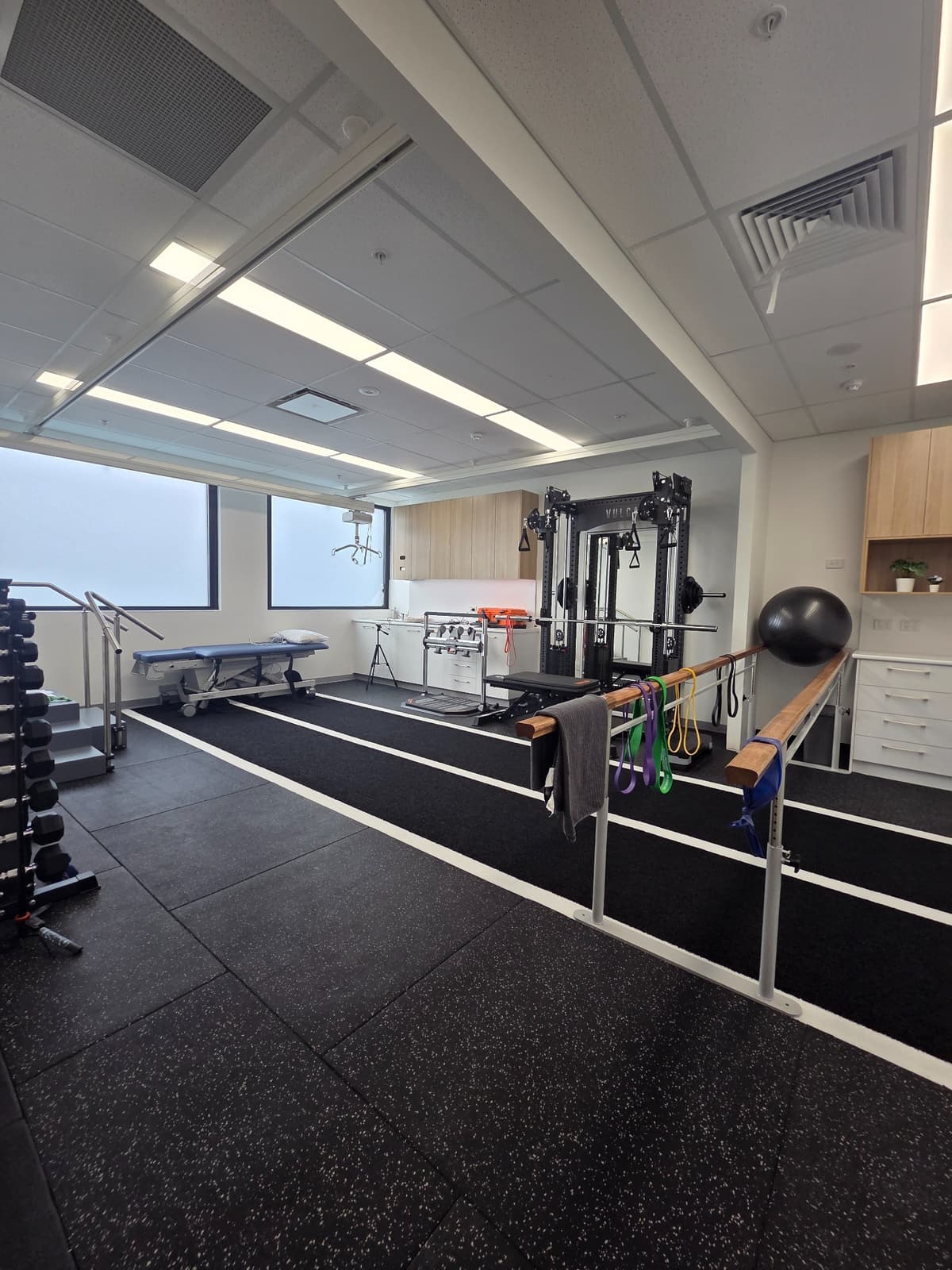 Professional rehabilitation gym at Nepean Advanced Rehab